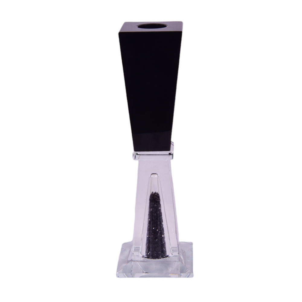 CANDLE STAND CRYSTAL 7275-28 Default Title - MamasJan Decoration