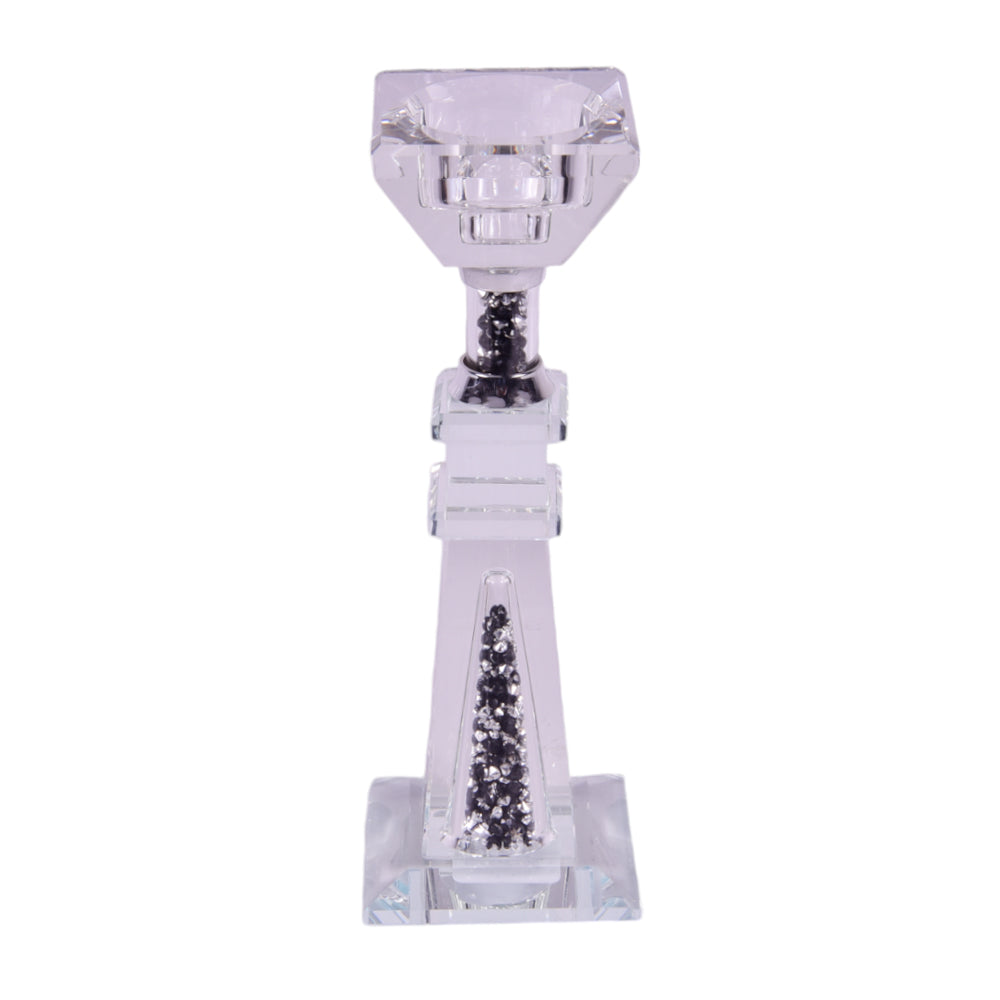 CANDLE STAND CRYSTAL 7275-20 Default Title - MamasJan Decoration