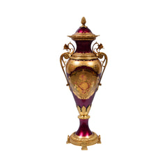 BOWL CANDY CRYSTAL BRASS IR EJ22005-2 PA133-1-C72 Default Title - MamasJan Decoration