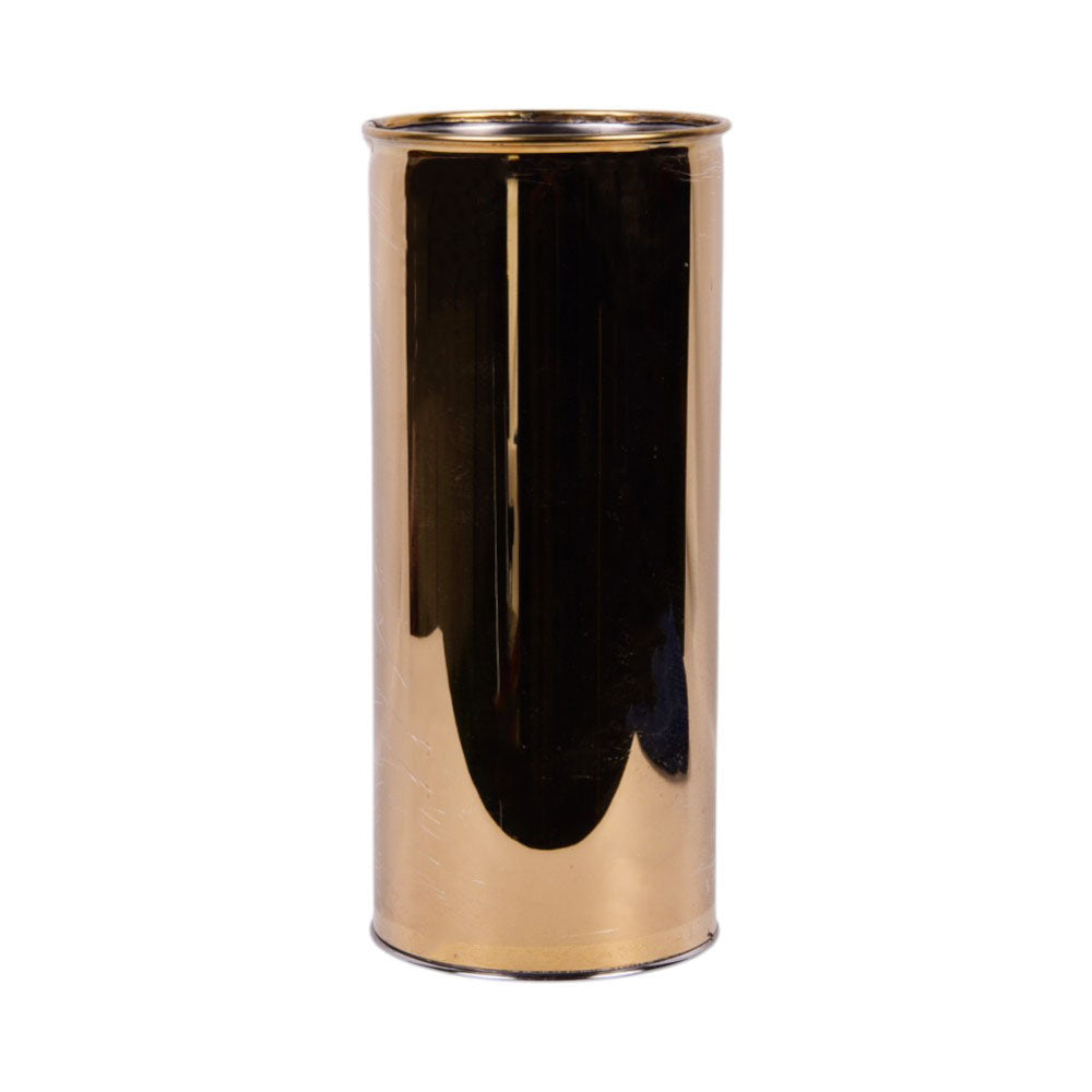 VASE METAL GOLDEN 2446-3 Default Title - MamasJan Décor