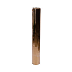 VASE METAL GOLDEN 2450-7 Default Title - MamasJan Décor