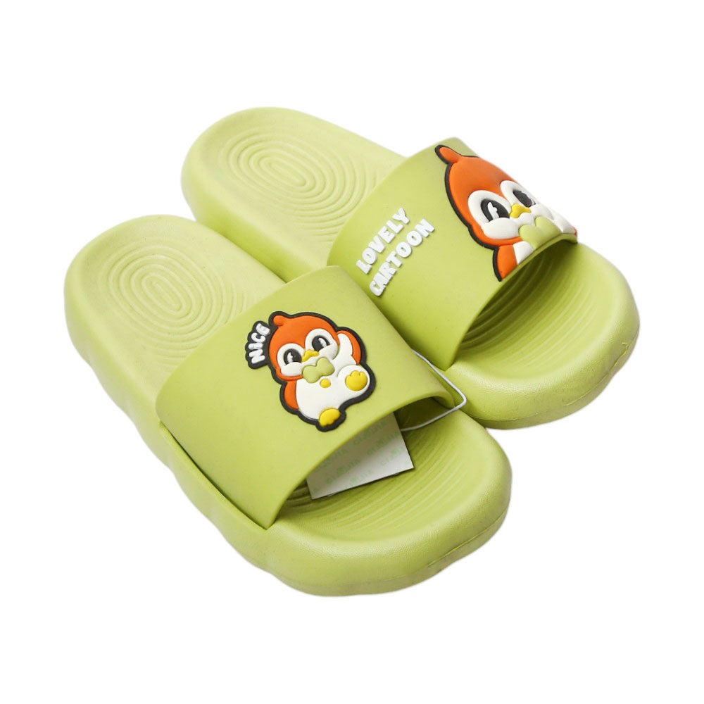 BOYS SLIPPER 30-35 GREEN IR 228-1 Default Title - MamasJan KidsWear