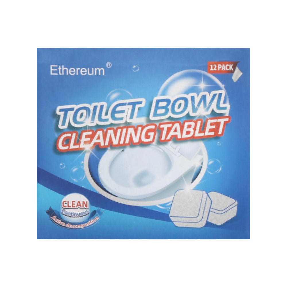 ETHEREUM TOILET BOWL CLEANING TABLET 12PC PACK IR Default Title - MamasJan Grocery Nonfood