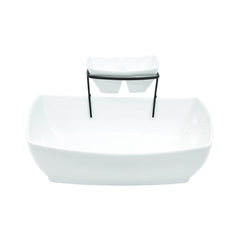 BOWL SET 3PC CHIP & DIP ONE MORE IR S1618 Default Title - MamasJan Crockery