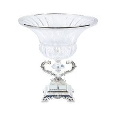 BOWL W-STAND IR U21505/S Default Title - MamasJan Décor