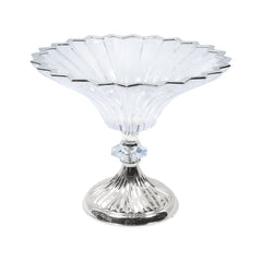 BOWL W-STAND IR U21524/S Default Title - MamasJan Décor