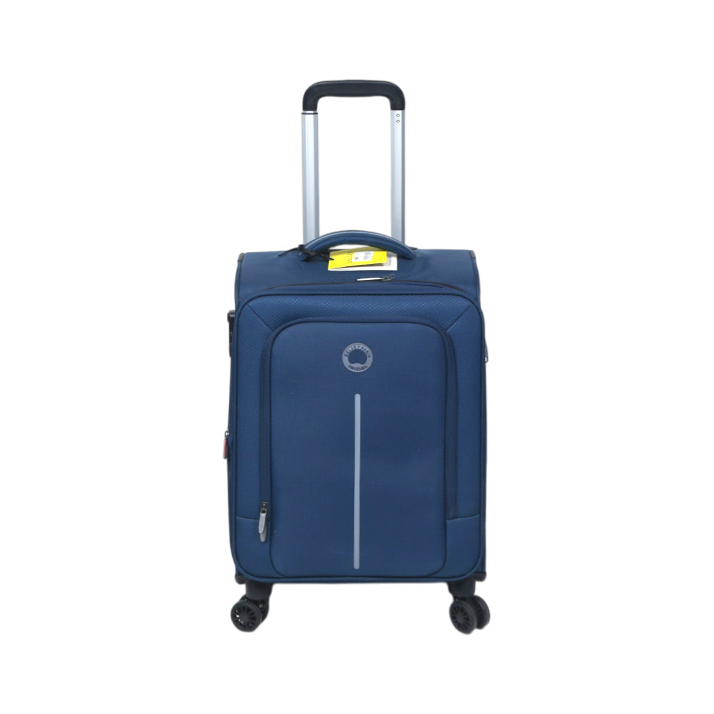 DELSEY TROLLEY CASE CARACUS EXP NAVY 20INCH Default Title - MamasJan Luggage