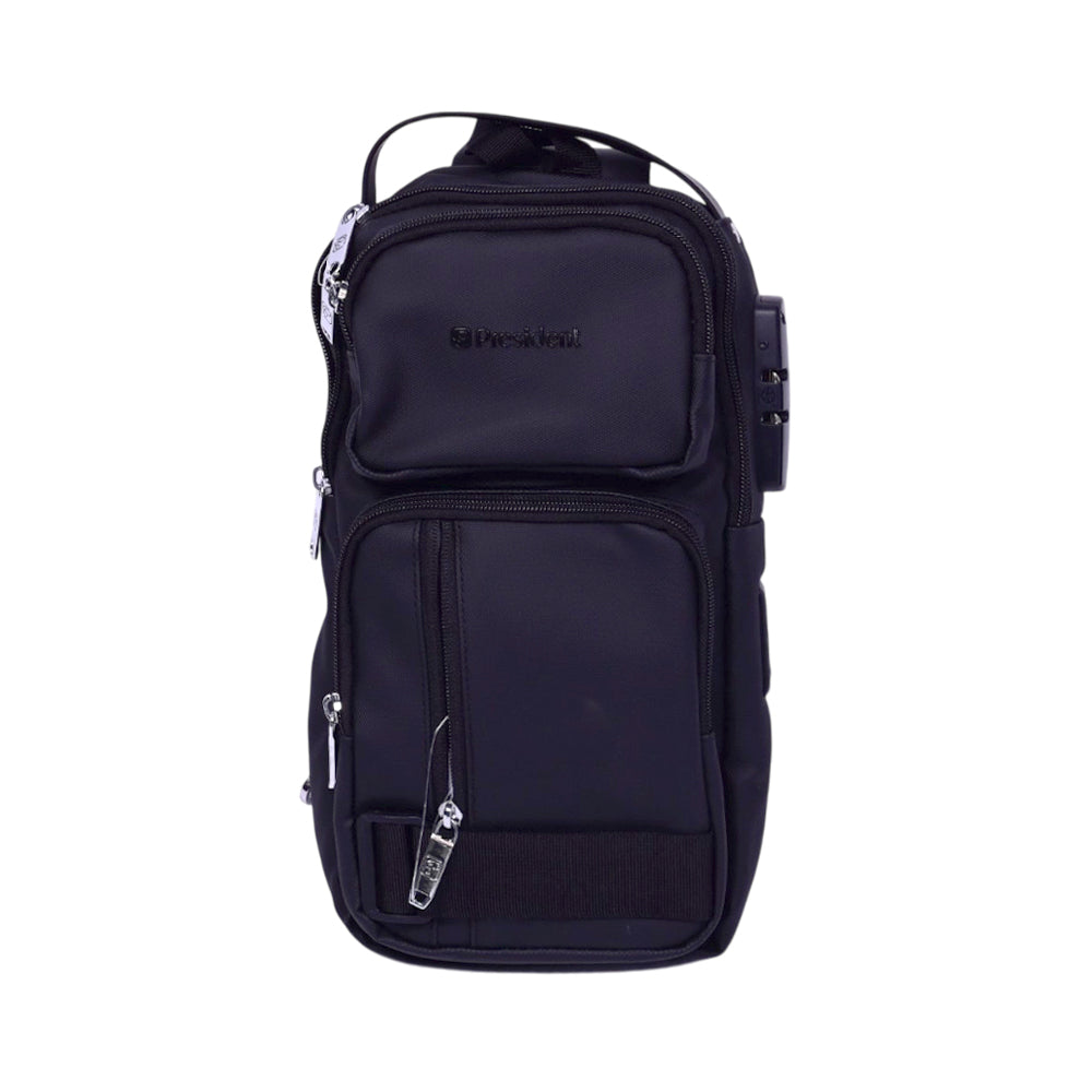 PRESIDENT CROSS BODY BAG 12.5 INCH SBP9058-12.5 Default Title - MamasJan Luggage