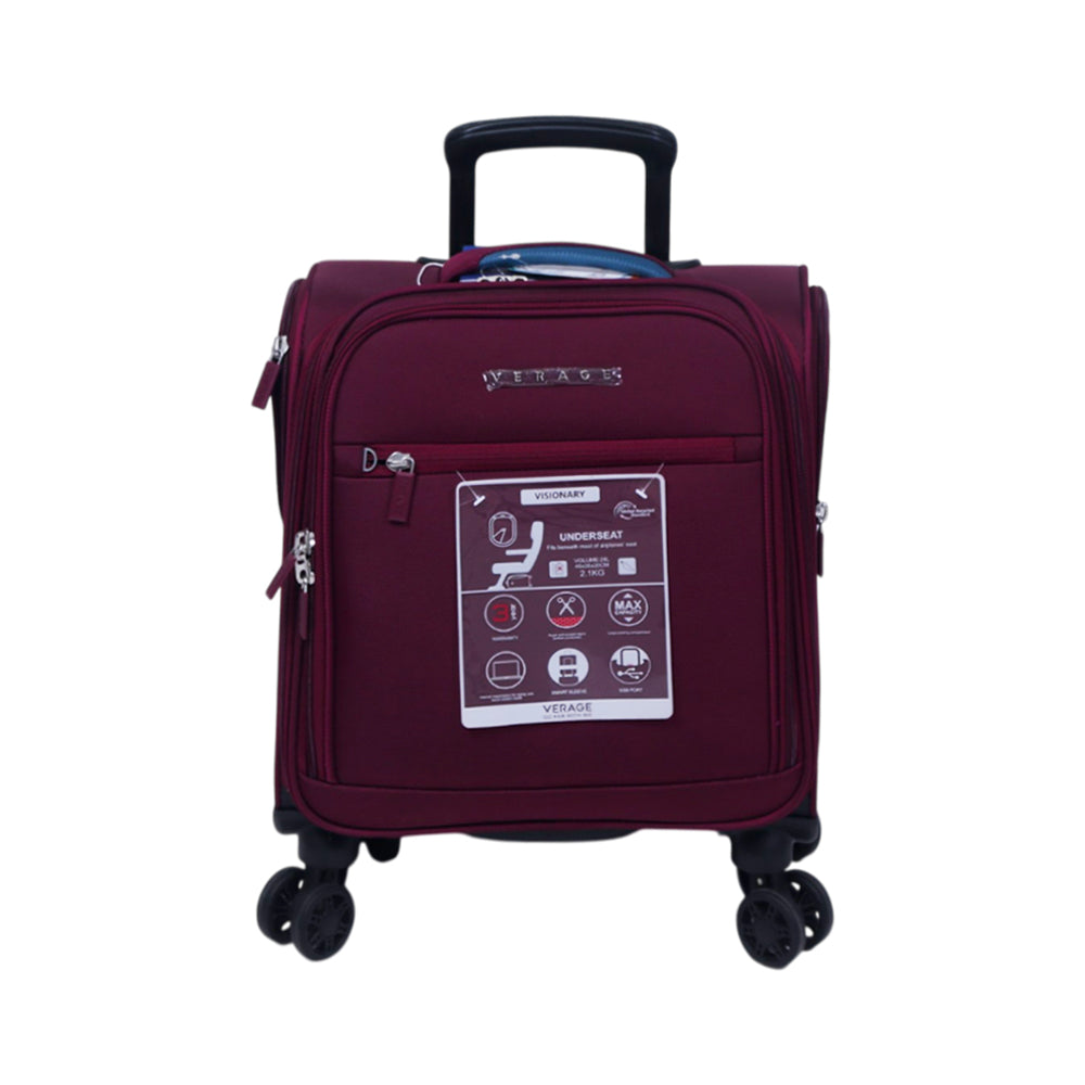 VERAGE VISIONARY LAPTOP TROLLEY CASE 14.5INCH GM17016-10SW Default Title - MamasJan Luggage