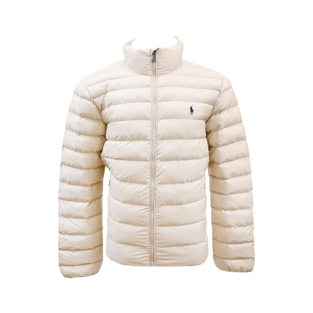 RL MEN L/S PUFFER JACKET 996003 SAND M (IRW) Default Title - MamasJan mens wear