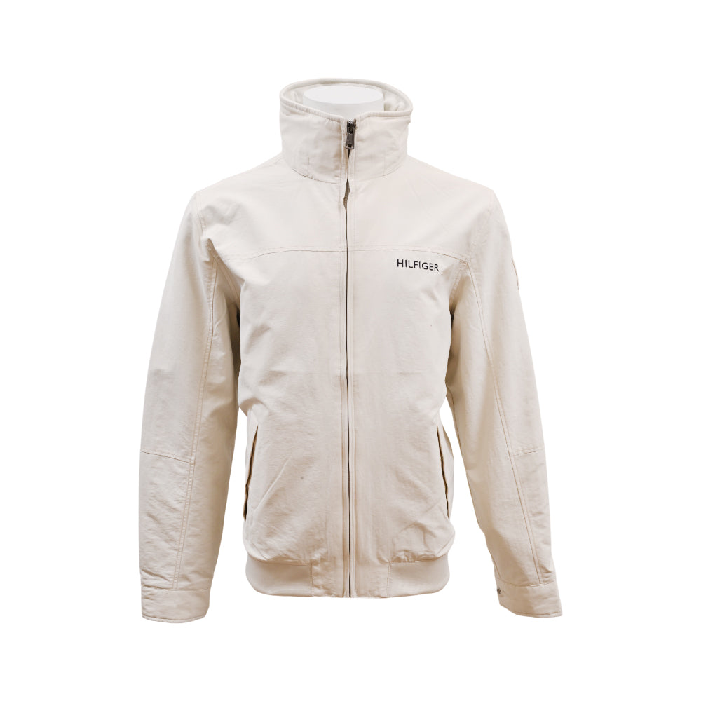 TH MEN L/S WINDBREAKER JACKET 78J 8297-101 O-WHT M (IRW) Default Title - MamasJan mens wear