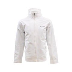 TH MEN L/S WINDBREAKER JACKET 78J8297-102 WHT M (IRW) Default Title - MamasJan mens wear