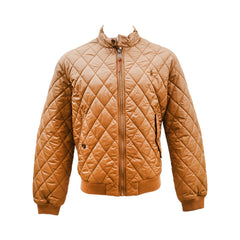 RL MEN L/S DIAMOND PUFFER JACKET 4643003 BRNS L (IRW) M - MamasJan mens wear