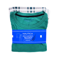 NAUTICA MEN NIGHT SUIT FKJ 501 GRN L (IR) Default Title - MamasJan mens wear