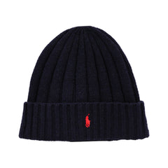 RL BEANIE PP0054 NVY (IRW) Default Title - MamasJan mens wear