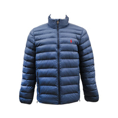 RL MEN L/S PUFFER JACKET 100001 BLU S (IRW) Default Title - MamasJan mens wear
