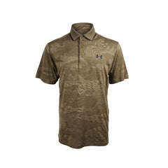 UA MEN S/S POLO SHIRT 1387342 CAMO M (IRS) Default Title - MamasJan mens wear