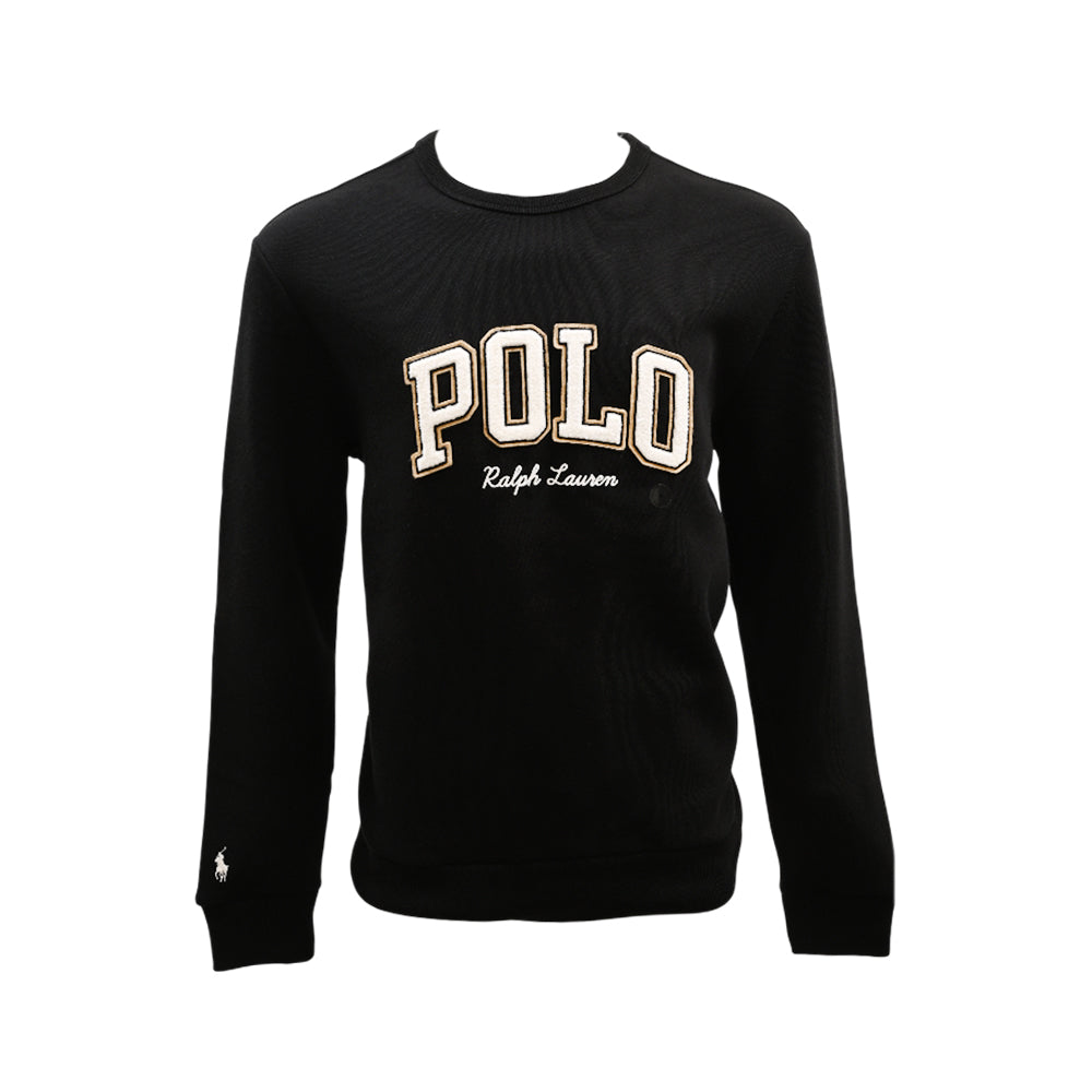 RL MEN L/S SWEAT SHIRT 153005 BLK L (IRW) XL - MamasJan mens wear