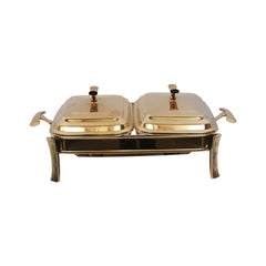 DONGA GOLDEN RECTANGULAR 2IN1 MAY FLOWER CR21061G Default Title - MamasJan Crockery