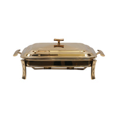 DONGA GOLDEN RECTANGULAR MAY FLOWER CR21062G Default Title - MamasJan Crockery