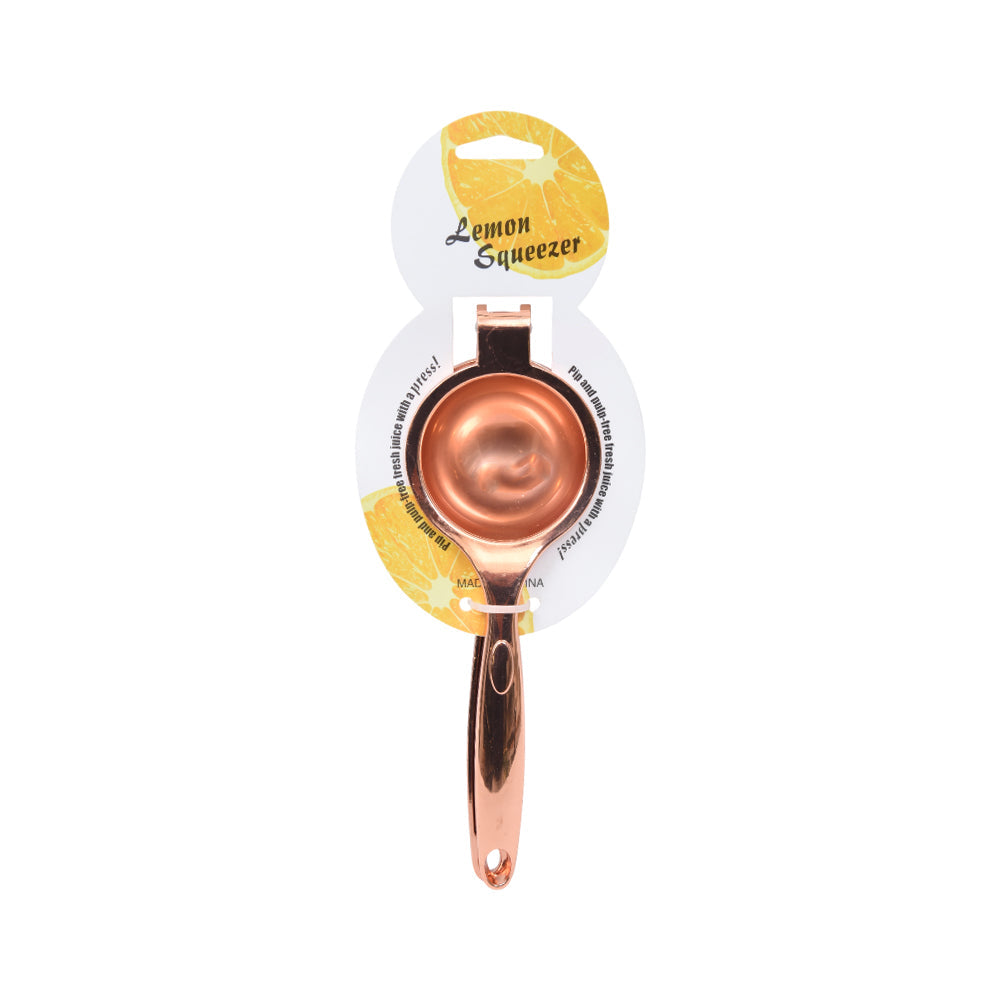 LEMON SQUEEZER STEEL COPPER IR 50730-4 Default Title - MamasJan Crockery