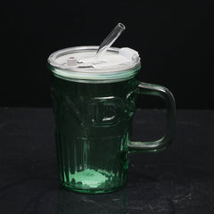 MUG WITH STRAW IR P1 Default Title - MamasJan Crockery