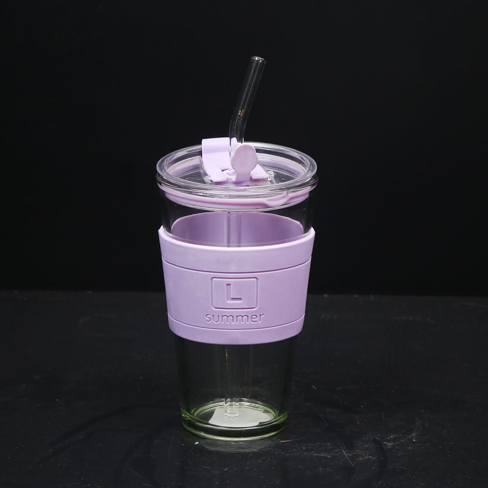 MUG WITH STRAW IR P15 Default Title - MamasJan Crockery