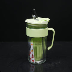 MUG WITH STRAW IR P16 Default Title - MamasJan Crockery