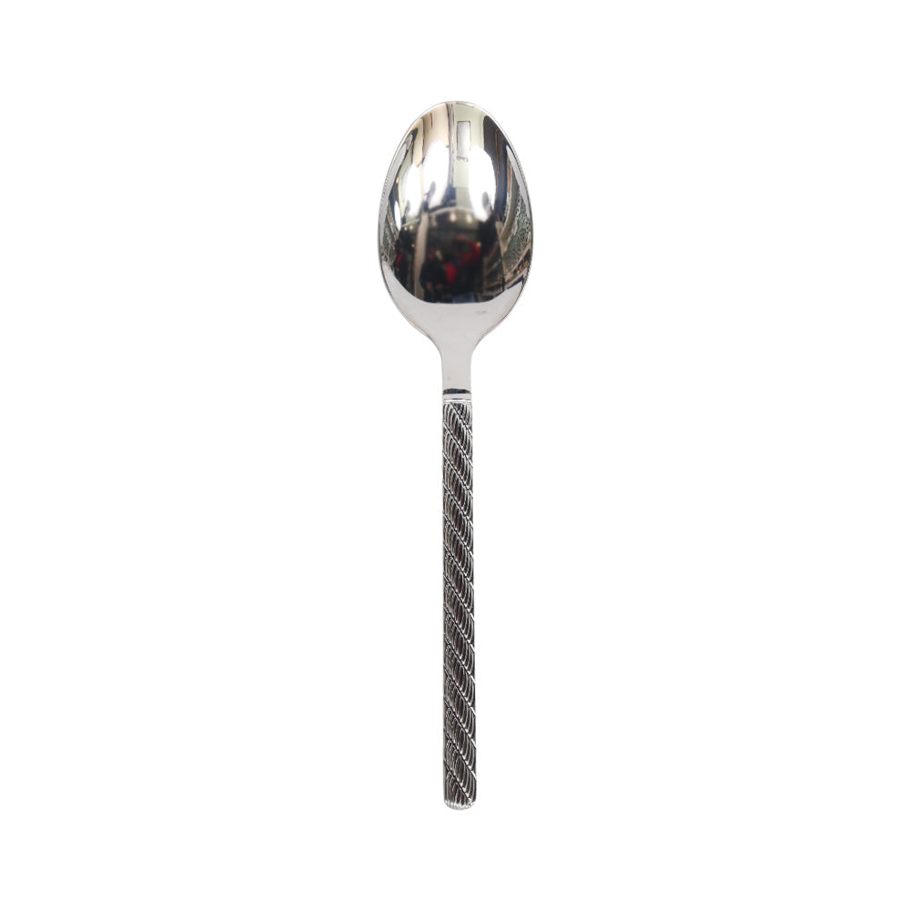 SERVING SPOON ROYAL BISTRO IR 2013 SILVER Default Title - MamasJan Crockery
