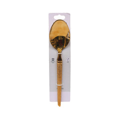 SERVING SPOON ROYAL BISTRO IR 2016 GOLDEN Default Title - MamasJan Crockery