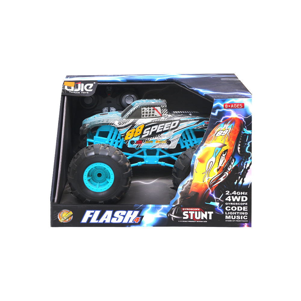 UJ99-F123 GYROSCOPE OFF-ROAD STUNT CAR IR Default Title - MamasJan Toys