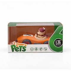 MY66-K1214 DIE-CAST FUNNY CAR DINKEY PETS IR Default Title - MamasJan Toys