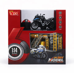 MY66-M1218X DIY PULLBACK MODEL MOTORCYCLE IR Default Title - MamasJan Toys
