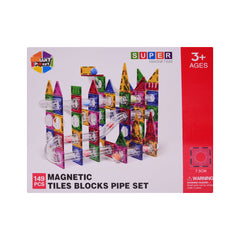 S-1081 SUPER MAGNETIC PIPES BLOCKS 149PC IR Default Title - MamasJan Toys
