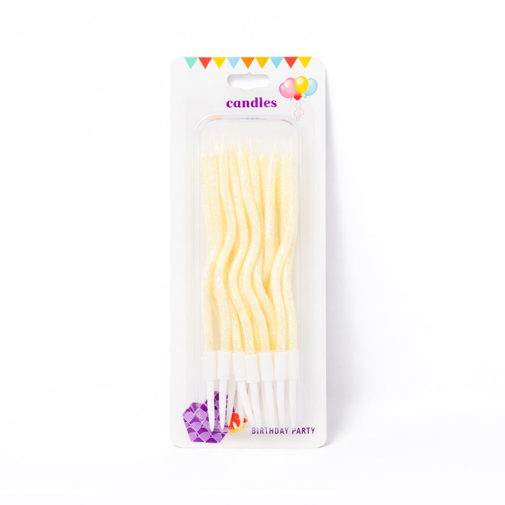 50707-59 PARTY TWISTED CANDLE GLITTER IR Default Title - MamasJan Toys