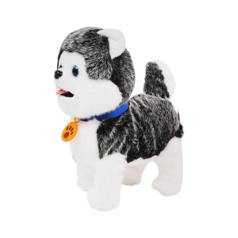 8117 MUSICAL WALKING SOFT DOG IR Default Title - MamasJan Toys