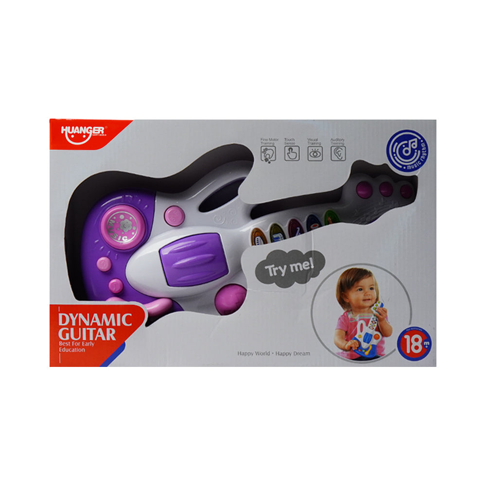 HE0504 HE MUSICAL GUITAR PURPLE Default Title - MamasJan Toys