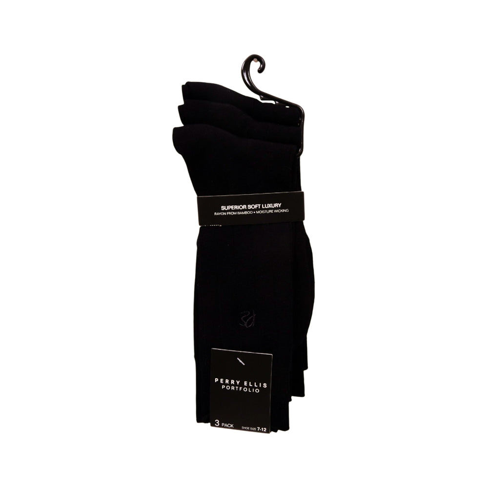 PERRY ELLIS DRESS SOCKS P-3 MULTI (IR) Default Title - MamasJan mens wear