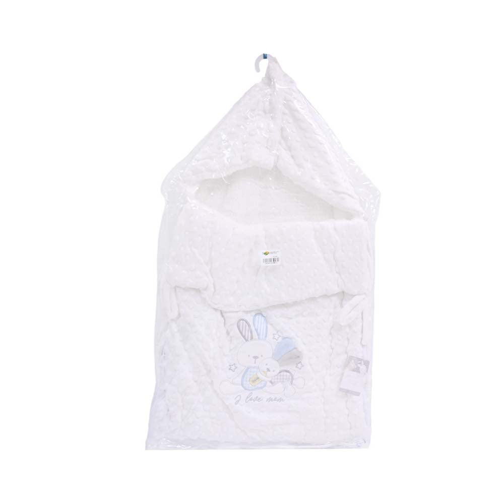 BABY SLEEPING BAG SUNN02Y OFF WHITE IR-25 BD-26-W Default Title - MamasJan KidsWear