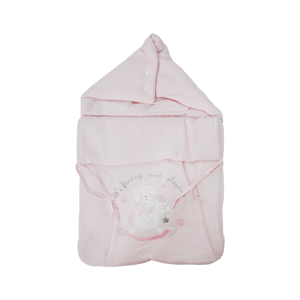 BABY SLEEPING BAG SUNN02Y PINK IR-25 BD-30-P Default Title - MamasJan KidsWear