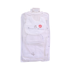 BABY 8PC GIFT SET HANGER WHITE IR-25 0-3M 6-1BB Default Title - MamasJan KidsWear