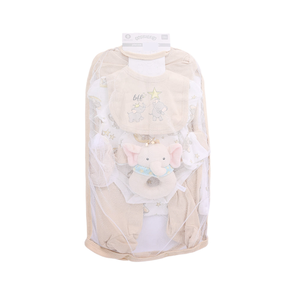 BABY 8PC GIFT SET HANGER SKIN IR-25 3-6M S.9301 Default Title - MamasJan KidsWear