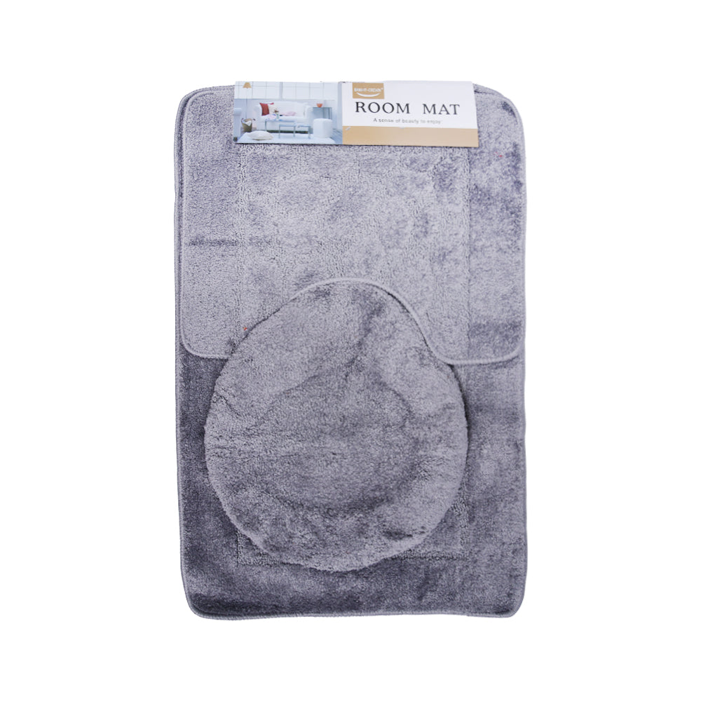 BATH MAT 3PC SET 48X78 IR HG-6 Default Title - MamasJan Household