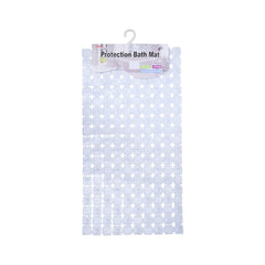 BATH TUB MAT TRANSPARENT WHITE IR A-4 Default Title - MamasJan Household