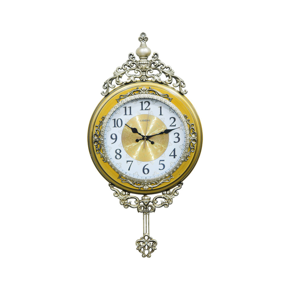 WALL CLOCK IR B8074G-LNY Default Title - MamasJan Household