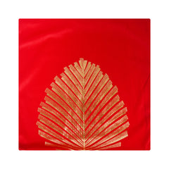 CUSHION COVER FOIL PRINT RED IC 25-26 Default Title - MamasJan Household