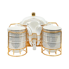 SOUP SET 15PC ONE MORE IR S2037-D303 Default Title - MamasJan Crockery