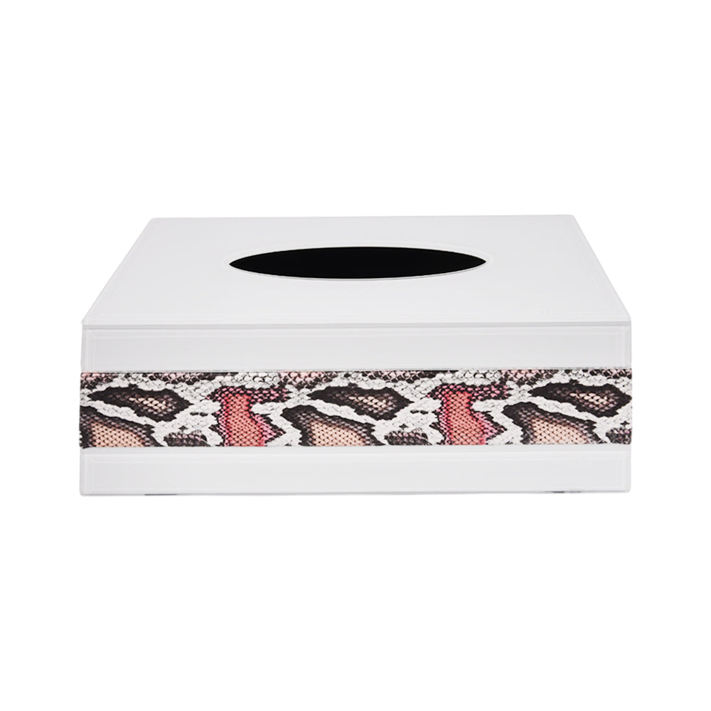 TISSUE BOX WHITE ZJH-77 Default Title - MamasJan Décor