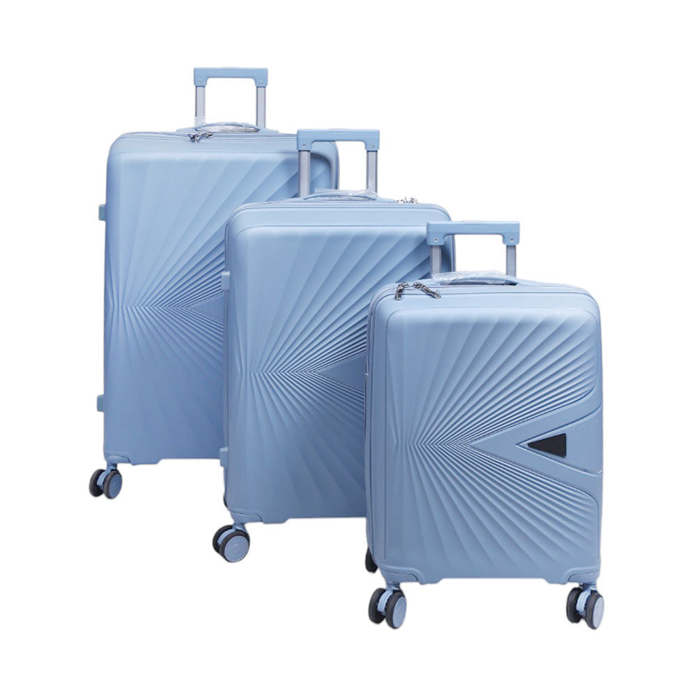 TROLLEY CASE 3PC SET IR PP003 Default Title - MamasJan Luggage