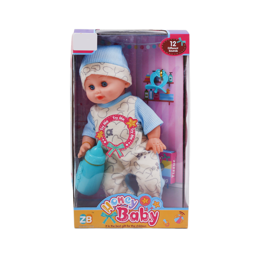 ZB758-14 BABY DOLL 14INCH A.I Default Title - MamasJan Toys